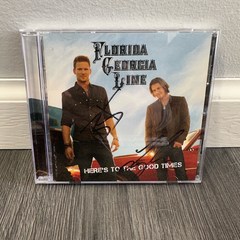 Autographed Florida Georgia Line CD - great condition